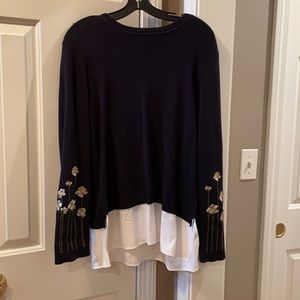 Ted Baker embroidered sweater